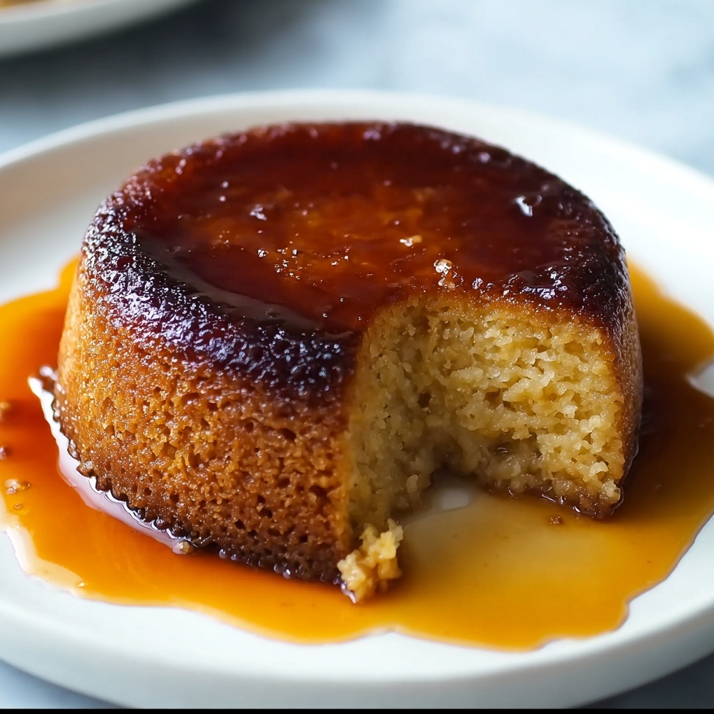 Slow Cooker Golden Syrup Sponge Recipe - Recipe Image