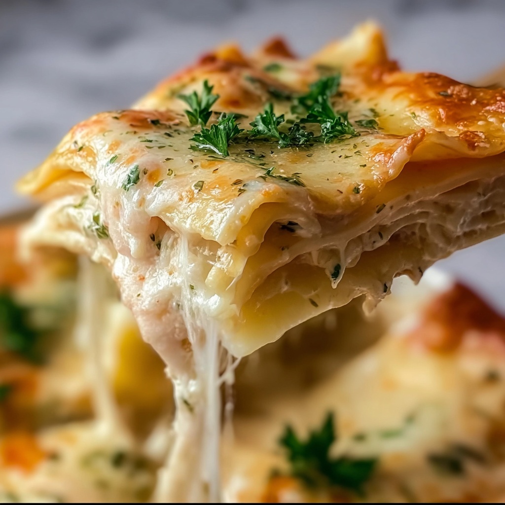 Garlic Chicken Lasagna Twirls Recipe - Recipe Image