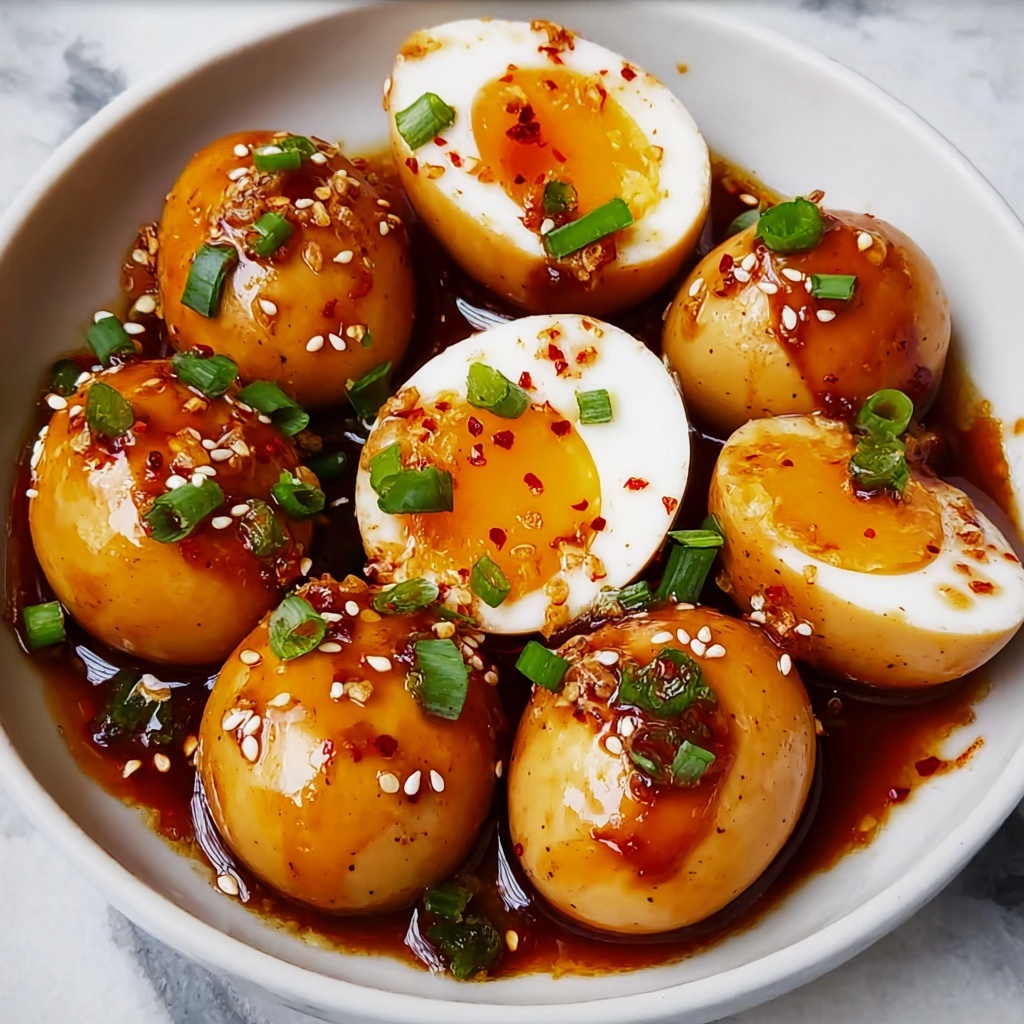 Marinated Korean Mayak Eggs Recipe - Recipe Image