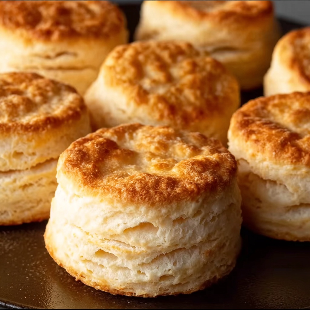 KFC-Style Fluffy Biscuits Recipe - Recipe Image