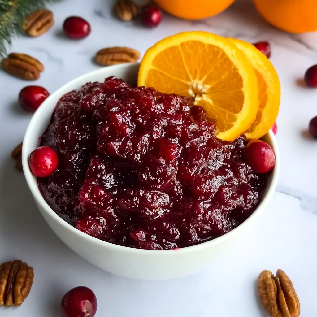 Cherry Cranberry Relish with Jello Recipe - Recipe Image