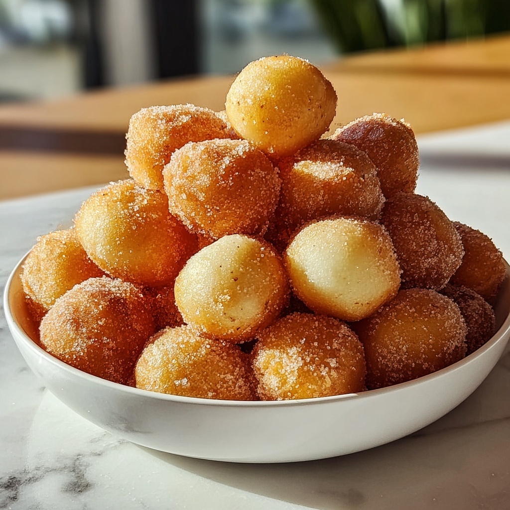 Churros Poppers - A Sweet and Crispy Treat Recipe - Recipe Image
