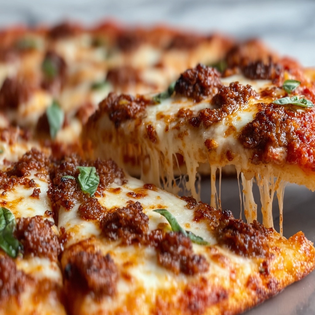 Meat Lovers Pizza Casserole Recipe - Recipe Image