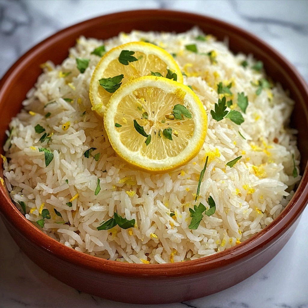 Greek Lemon Rice Recipe - Recipe Image