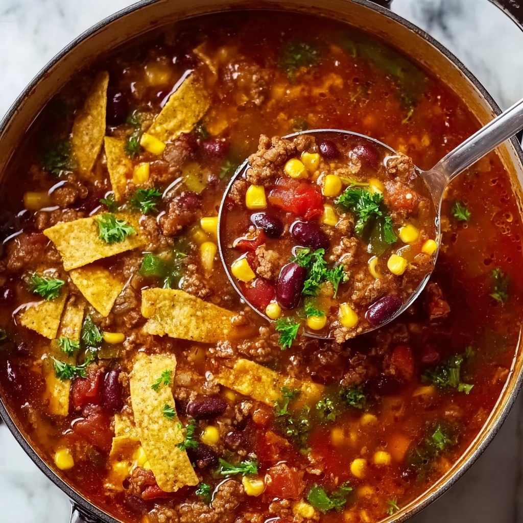Easy Taco Soup Recipe - Recipe Image
