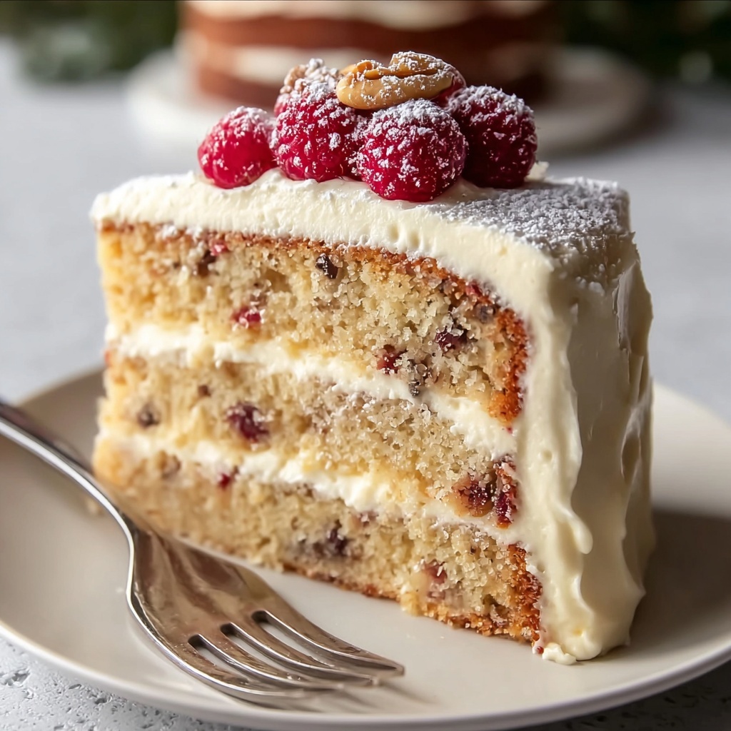 Snowy Bavarian Bliss Cake Recipe - Recipe Image