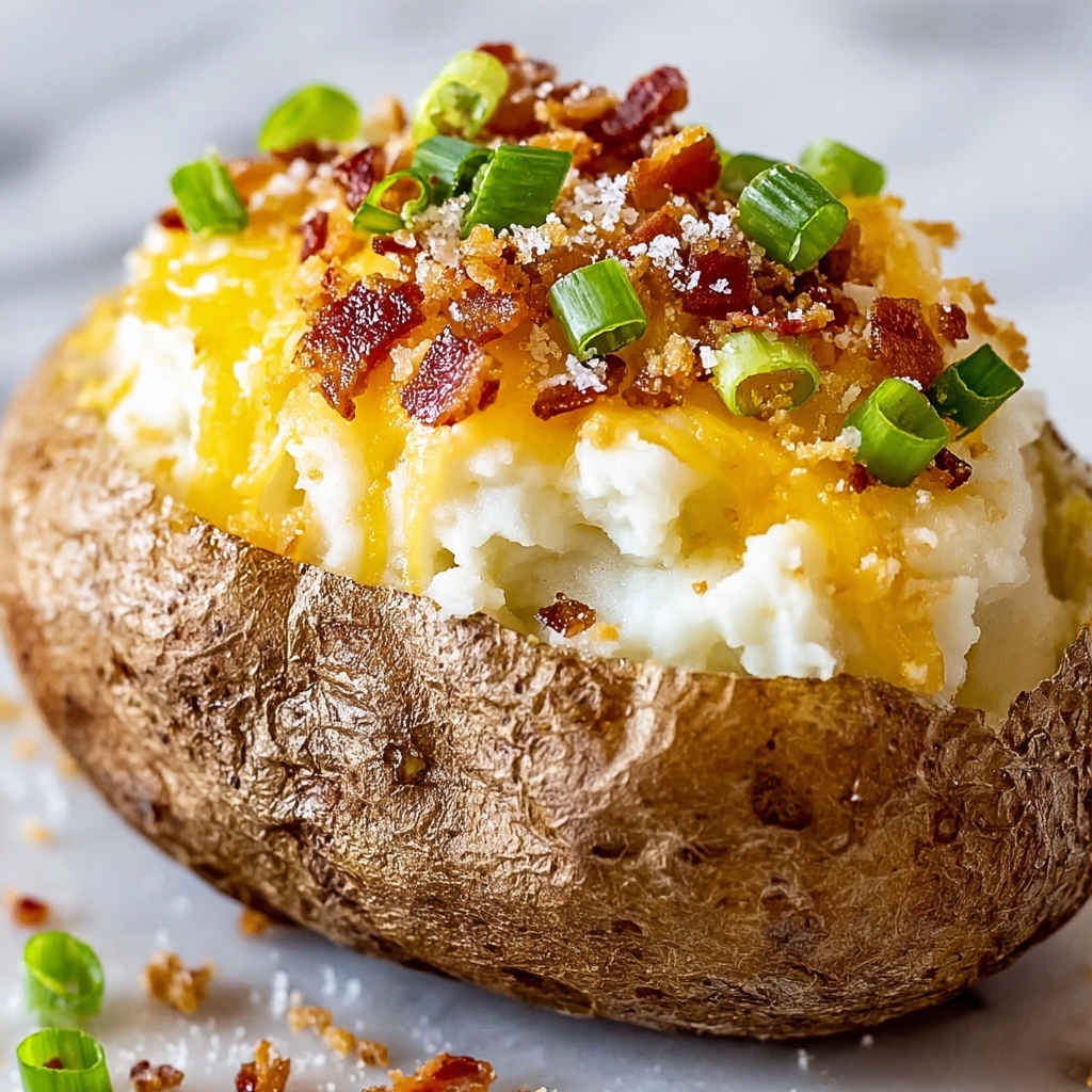Grilled Baked Potatoes Recipe - Recipe Image