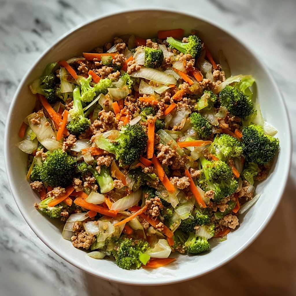 Ground Turkey Stir Fry with Broccoli Recipe - Recipe Image