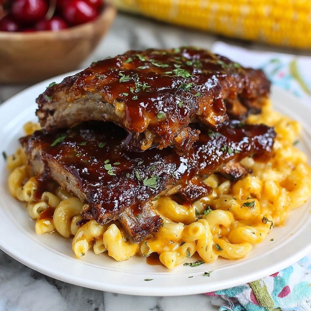 Slow Cooker Barbecue Ribs with Coke Recipe - Recipe Image