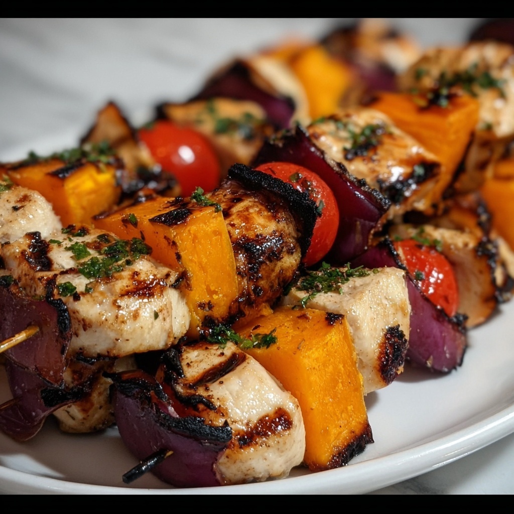 Chicken and Sweet Potato Kebabs Recipe - Recipe Image
