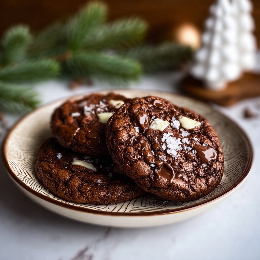 Hot Chocolate Cookies with Marshmallow Filling Recipe - Recipe Image