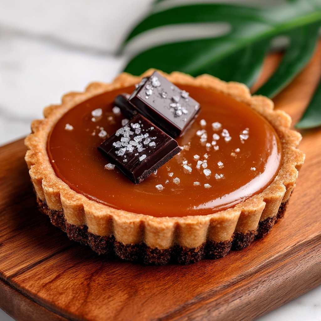 Chocolate Salted Caramel Tarts Recipe - Recipe Image