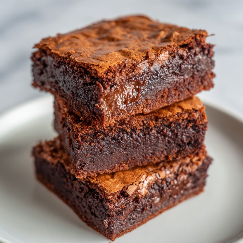 World's Best Fudgiest Brownies Recipe - Recipe Image