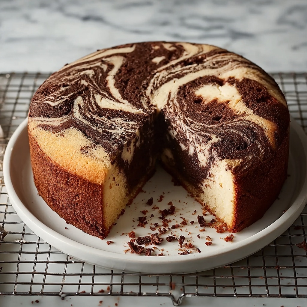 Classic Marble Cake Recipe - Recipe Image