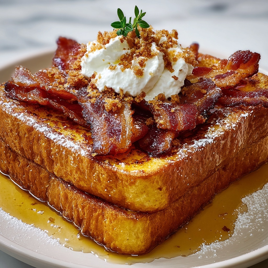 Bourbon Maple Bacon French Toast Recipe - Recipe Image