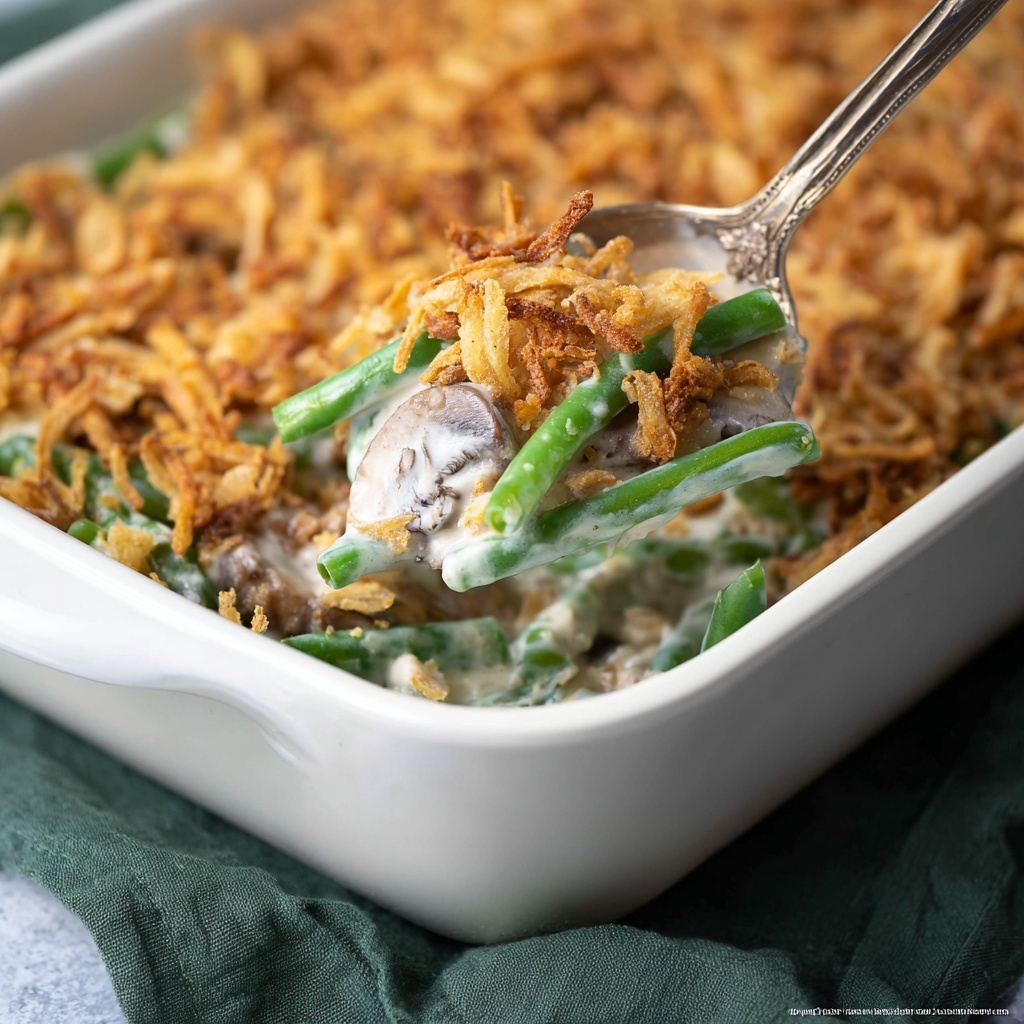 Easy Green Bean Casserole Recipe - Recipe Image