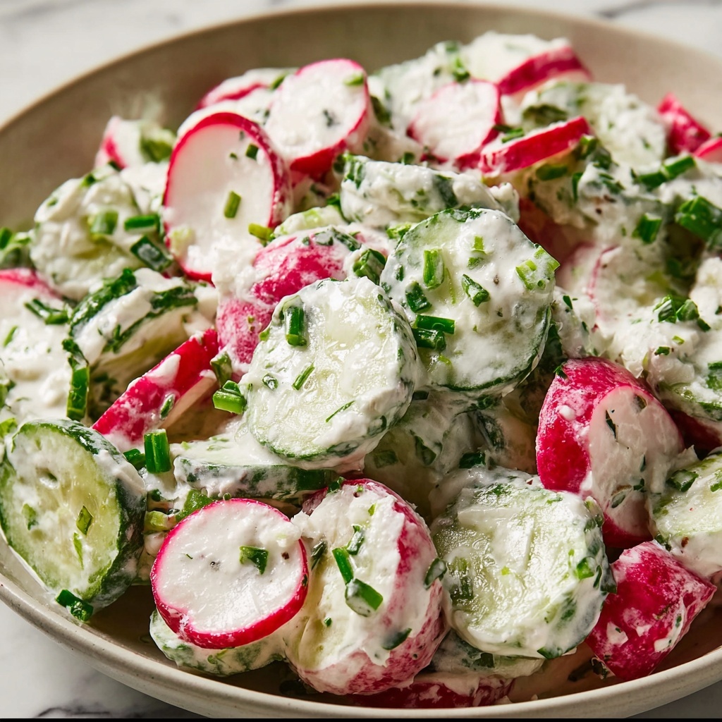Cucumber Radish Salad Recipe - Recipe Image