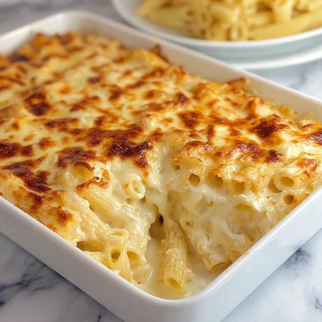 Paula Deen's Cheesy Chicken Pasta Casserole Recipe - Recipe Image