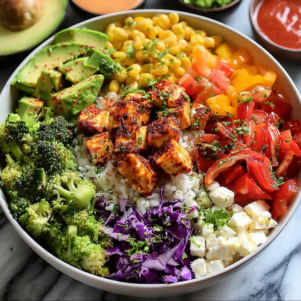 Vibrant Mediterranean Bowl Recipe - Recipe Image