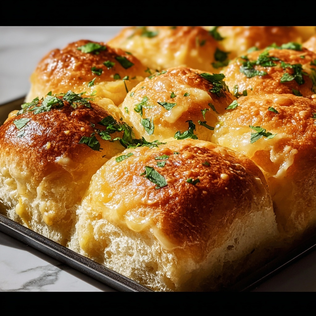 Cheesy Garlic Pull-Apart Bread Recipe - Recipe Image
