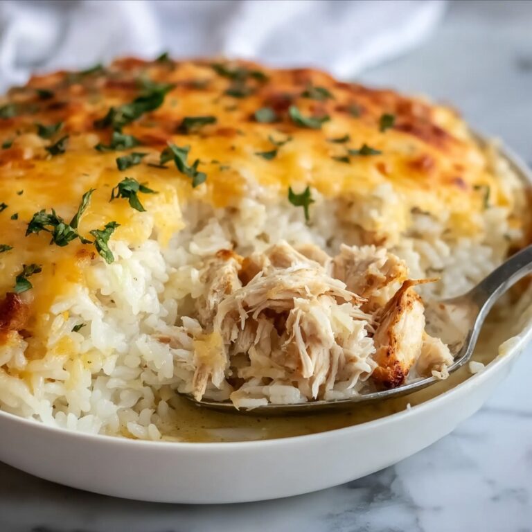 Creamy Chicken & Rice Casserole Recipe