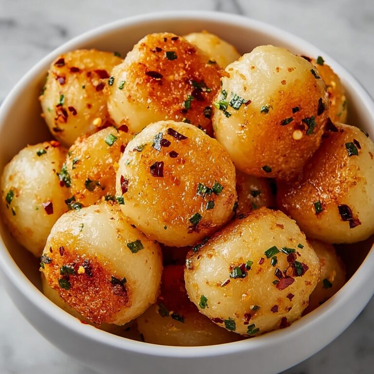Chilli Stuffed Garlic Dough Balls Recipe