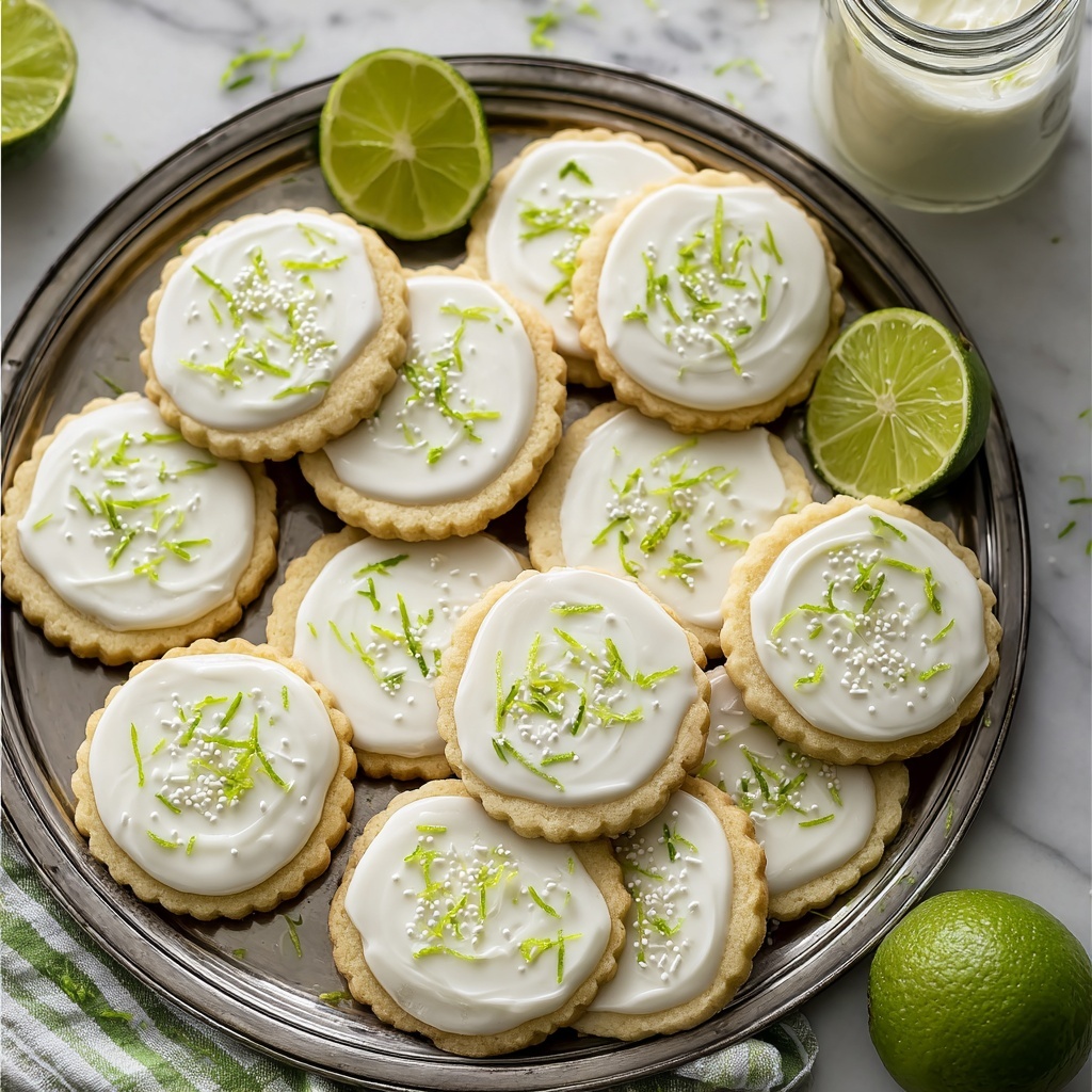Key Lime Cookies Recipe - Recipe Image