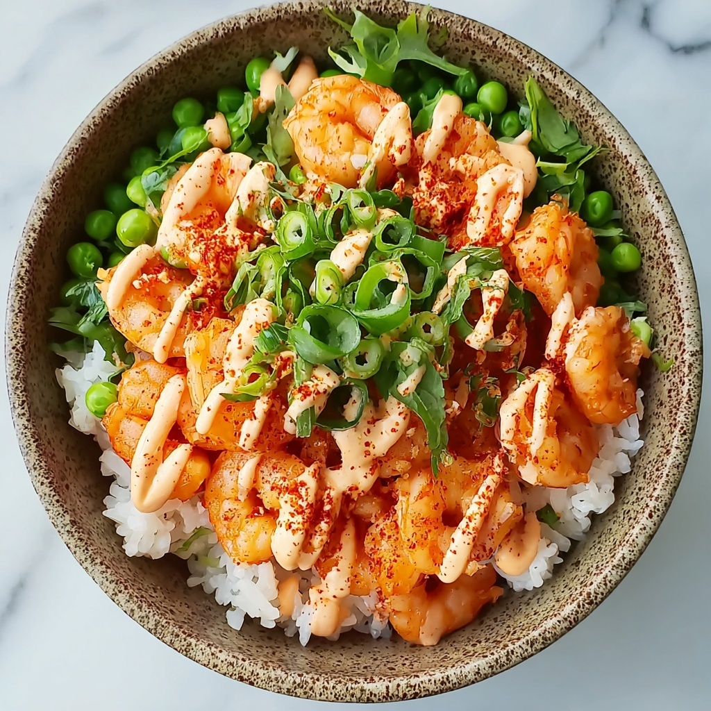 Shrimp Rice Bowls with Spicy Mayo Recipe - Recipe Image