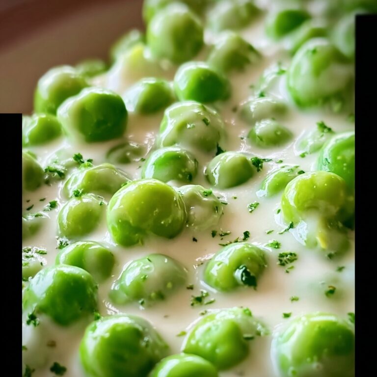 Creamed Peas Recipe