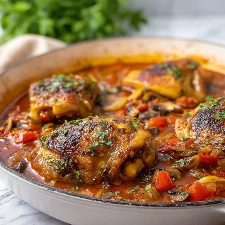 One-Pan Chicken Cacciatore with Peppers Recipe