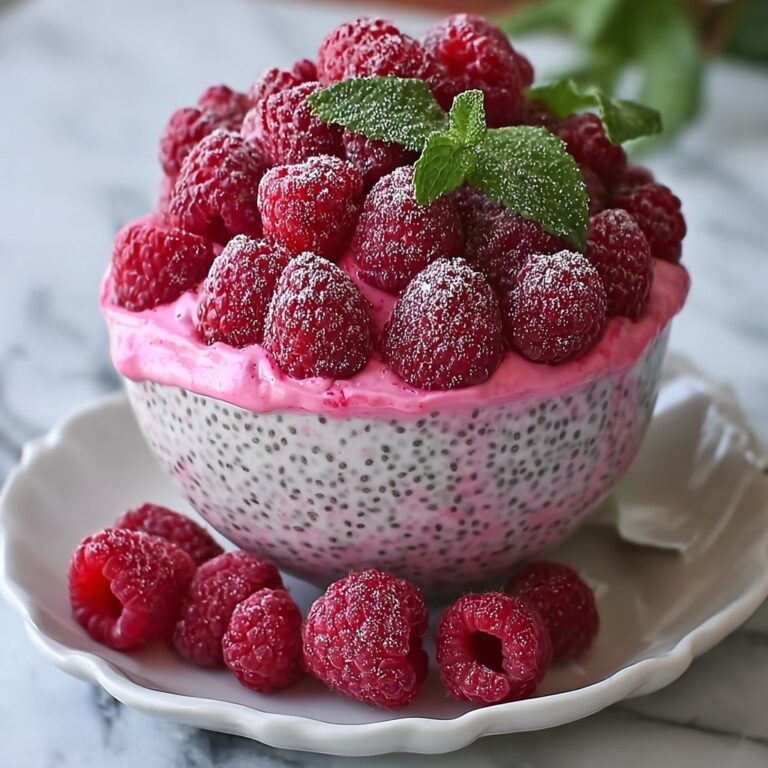 Raspberry Chia Dessert Recipe
