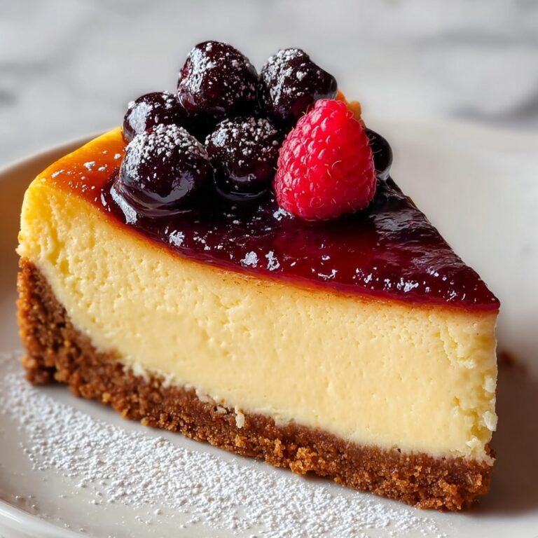 Classic New York-Style Cheesecake Recipe