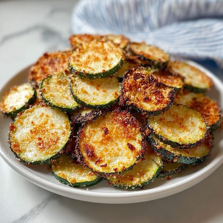 Crispy Baked Zucchini Chips Recipe