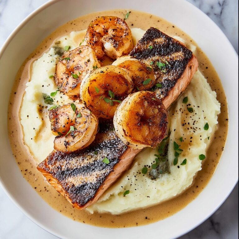 Cajun Salmon and Shrimp Recipe