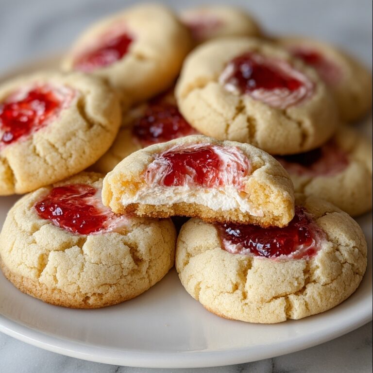 Strawberry Cheesecake Stuffed Cookies Recipe