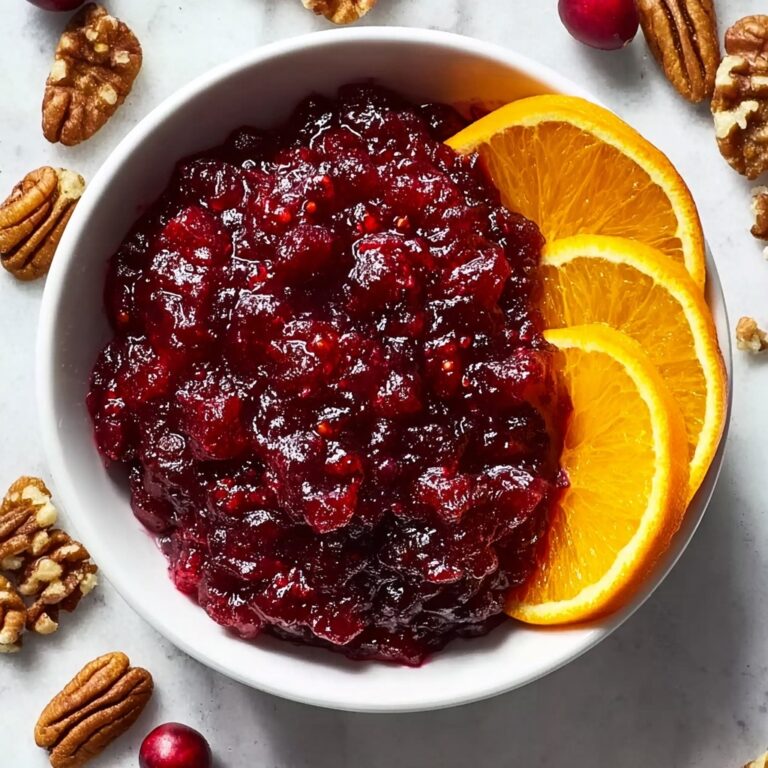 Cherry Cranberry Relish with Jello Recipe