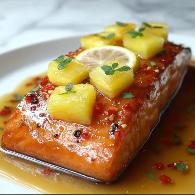 Honey Pineapple Salmon Recipe