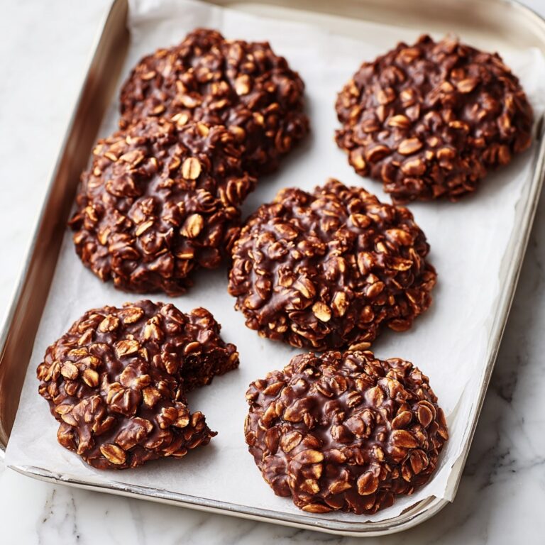 Easy No-Bake Cookies Recipe