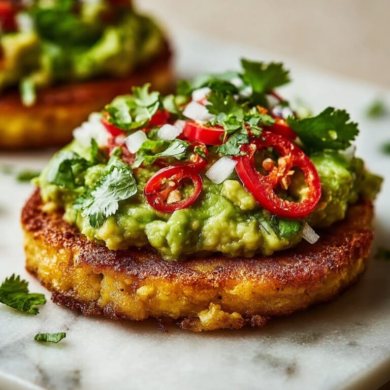 Spicy Smashed Avocado Hash Brown Toasts Recipe