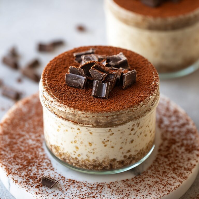 Tiramisu Overnight Oats Recipe