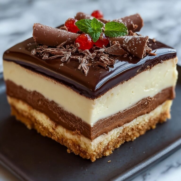 No-Bake Chocolate Éclair Cake Recipe