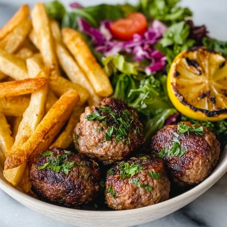 Meatballs, Crispy Fries, and Fresh Salad Dinner Pack Recipe