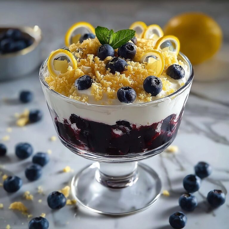 Lemon Blueberry Trifle Recipe