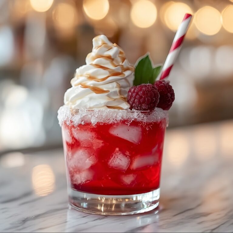 Santa’s Hat Shirley Temple Recipe