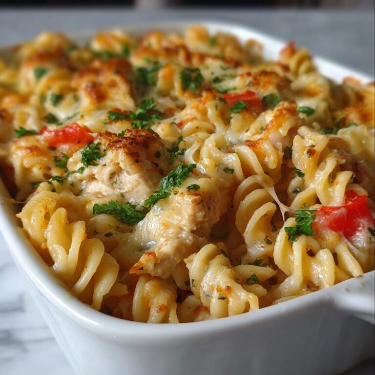 Cajun Cream Cheese Chicken Pasta Bake Recipe