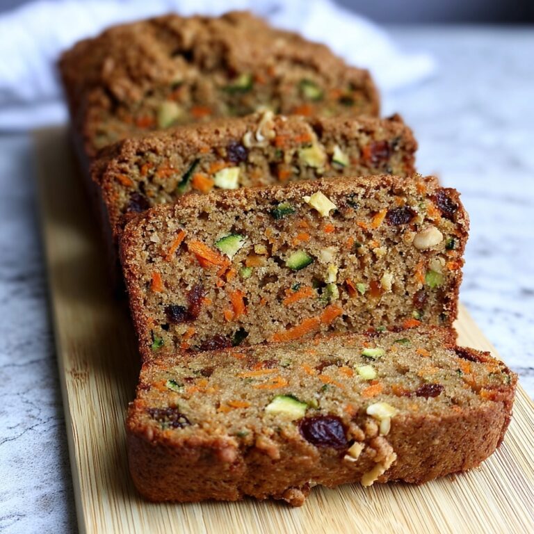 Spiced Zucchini Carrot Bread Recipe
