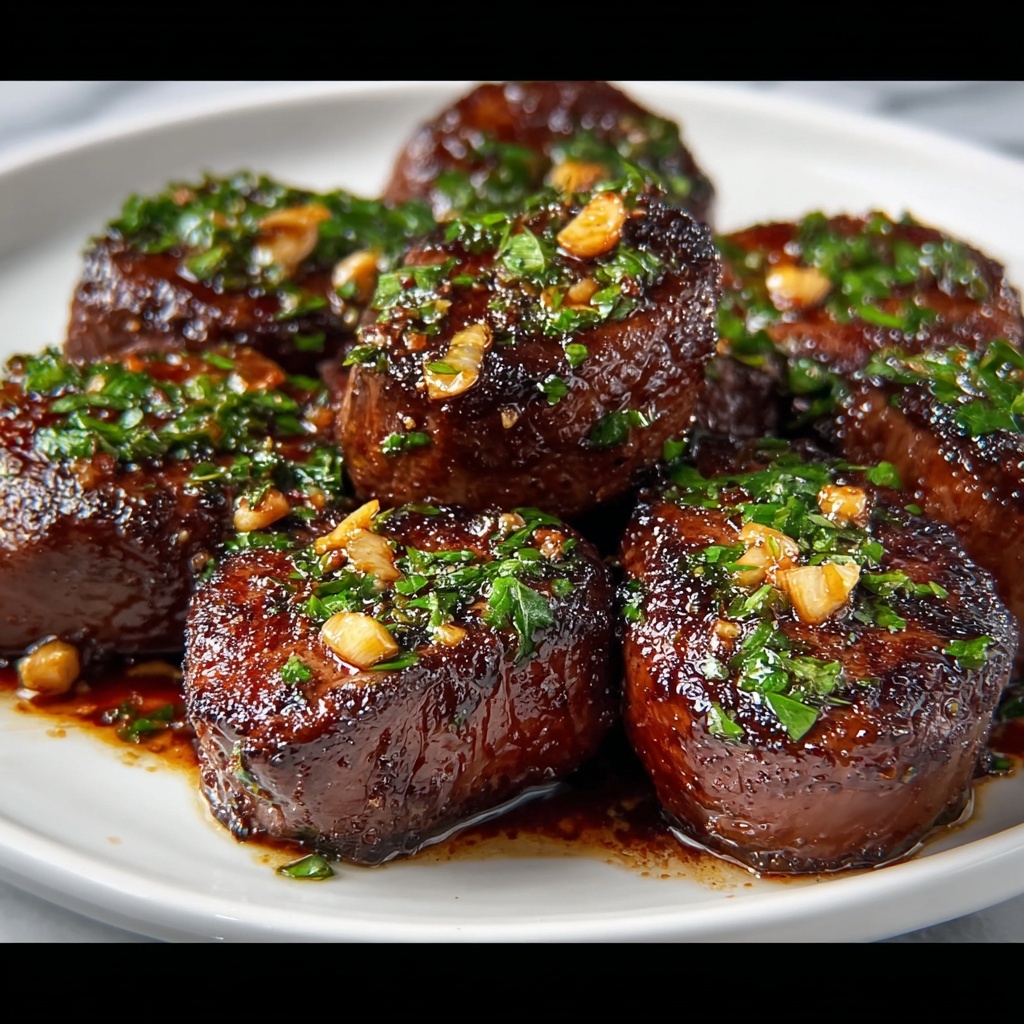 Garlic Steak Bites Recipe - Recipe Image