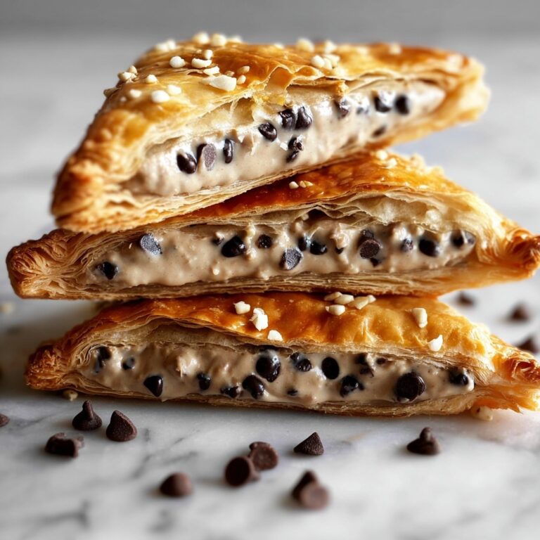 Chocolate Chip Cookie Dough Turnovers Recipe