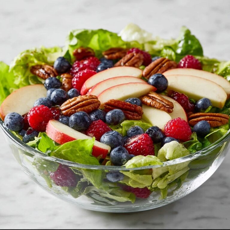 Mixed Green Salad with Berries and Poppy Seed Dressing Recipe