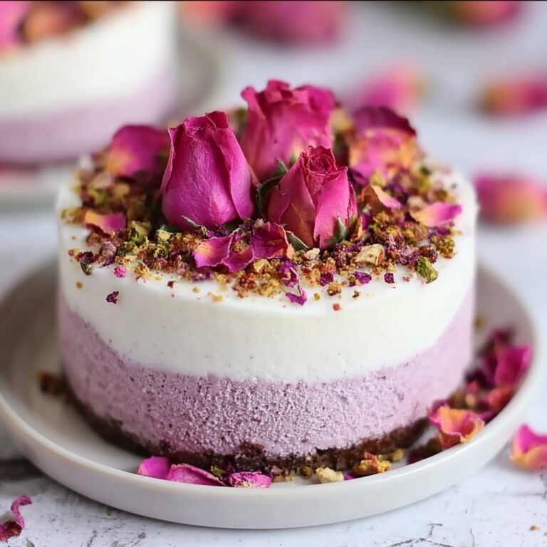 Rose Milk Cake Recipe